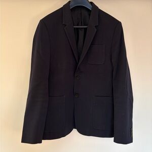 COS Classic Men's Navy Chore Blazer - Tailored Two-Button Jacket